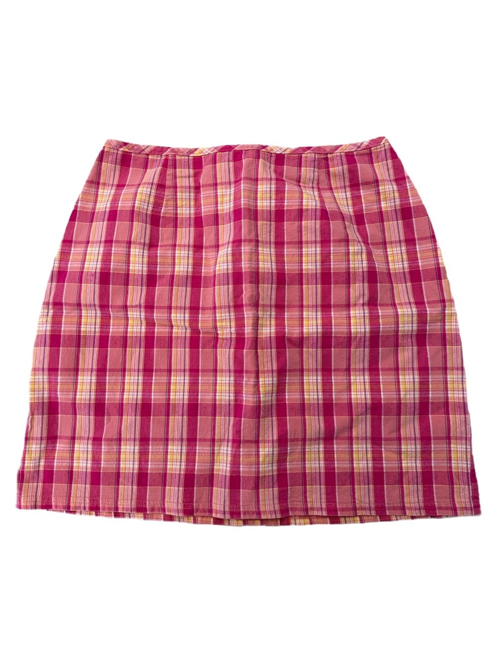 Cynthia Steffe pink plaid mi Women’s Pink Plaid A-Line Skirt